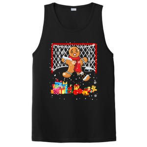 Gingerbread Hockey Goalie Xmas Gingerbread Hockey Player Great Gift PosiCharge Competitor Tank