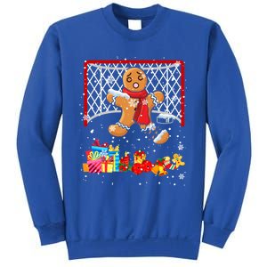 Gingerbread Hockey Goalie Xmas Gingerbread Hockey Player Great Gift Sweatshirt