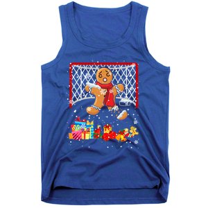 Gingerbread Hockey Goalie Xmas Gingerbread Hockey Player Great Gift Tank Top