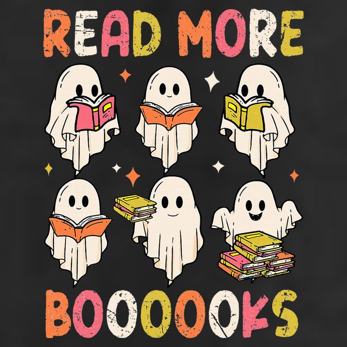 Groovy Halloween Ghost Read More Boooooks Librarian Teacher Adult Drive Performance Visor
