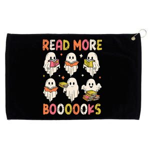 Groovy Halloween Ghost Read More Boooooks Librarian Teacher Grommeted Golf Towel