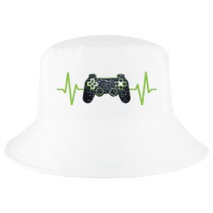 Gamer Heartbeat Gaming Video Games Girls Teens Cool Comfort Performance Bucket Hat