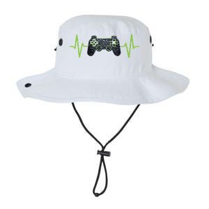 Gamer Heartbeat Gaming Video Games Girls Teens Legacy Cool Fit Booney Bucket Hat