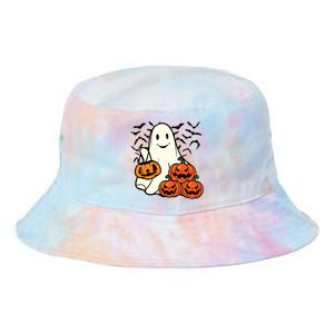 Ghost Halloween Tie Dye Newport Bucket Hat