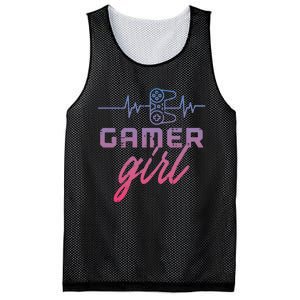 Gamer  Heartbeat Gaming Mesh Reversible Basketball Jersey Tank