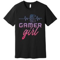 Gamer  Heartbeat Gaming Premium T-Shirt