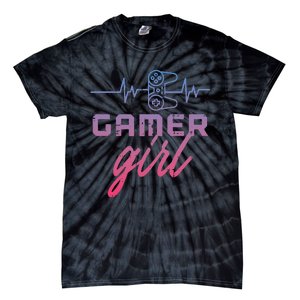 Gamer  Heartbeat Gaming Tie-Dye T-Shirt