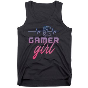 Gamer  Heartbeat Gaming Tank Top