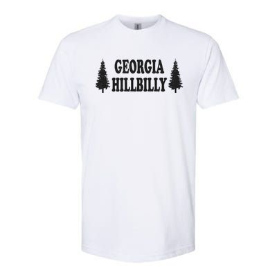 Georgia Hillbilly Gift Softstyle CVC T-Shirt