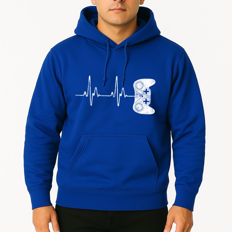 Gamer Heartbeat Gift Video Game Lover Gifgift Hoodie