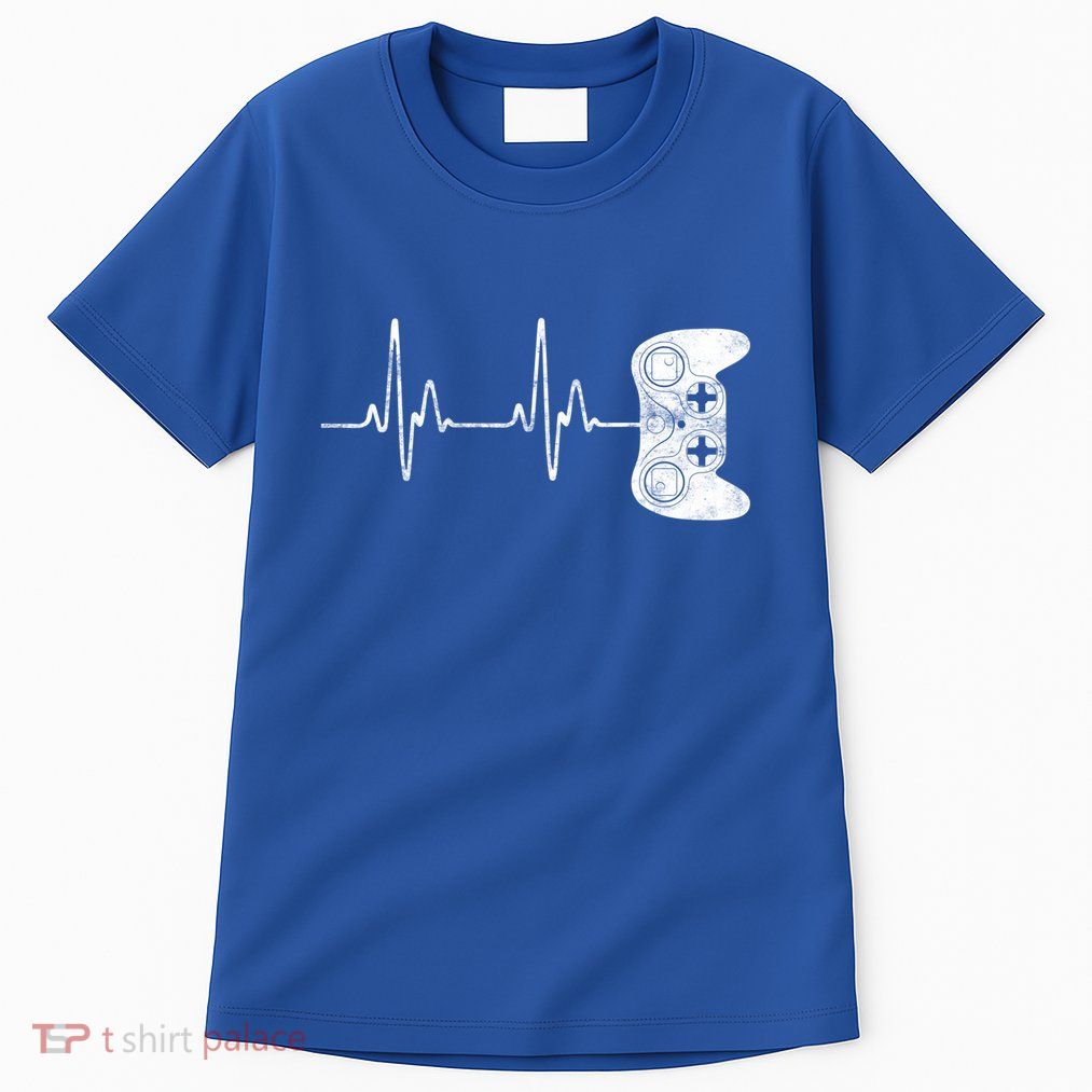 Gamer Heartbeat Gift Video Game Lover Gifgift Tall T-Shirt