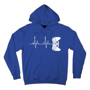 Gamer Heartbeat Gift Video Game Lover Gifgift Tall Hoodie