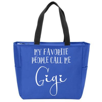 Gigi Heart Grandma Christmas Birthday MotherS Day Gift Zip Tote Bag