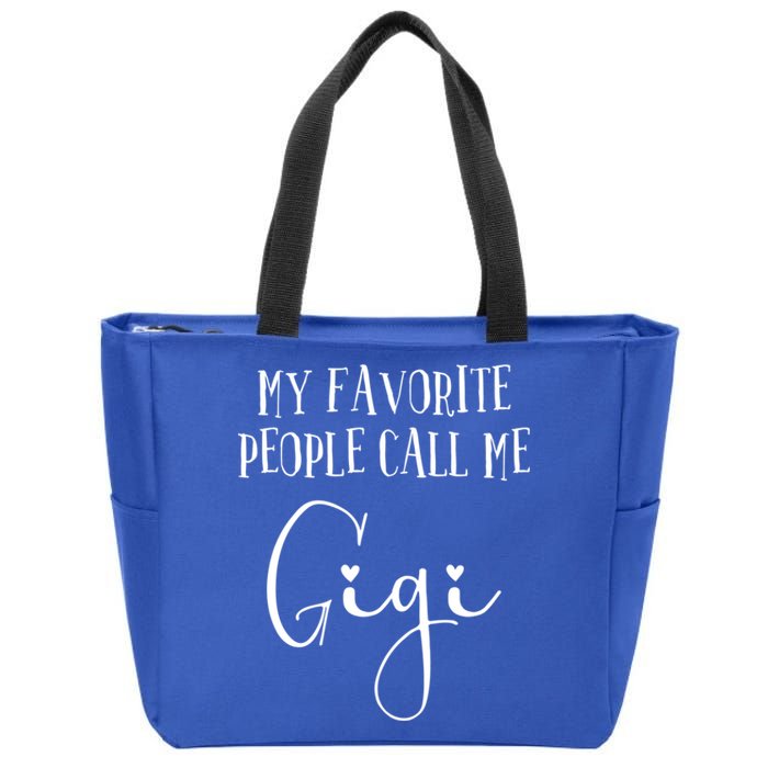 Gigi Heart Grandma Christmas Birthday MotherS Day Gift Zip Tote Bag