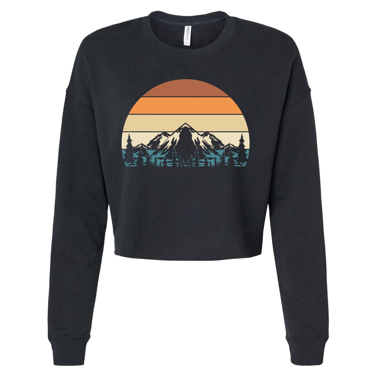 Gift Hiking Cropped Pullover Crew