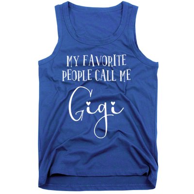 Gigi Heart Grandma Christmas Birthday MotherS Day Cute Gift Tank Top