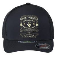 Ghost Hunter Ghost Hunting Halloween Paranormal Activity Flexfit Unipanel Trucker Cap