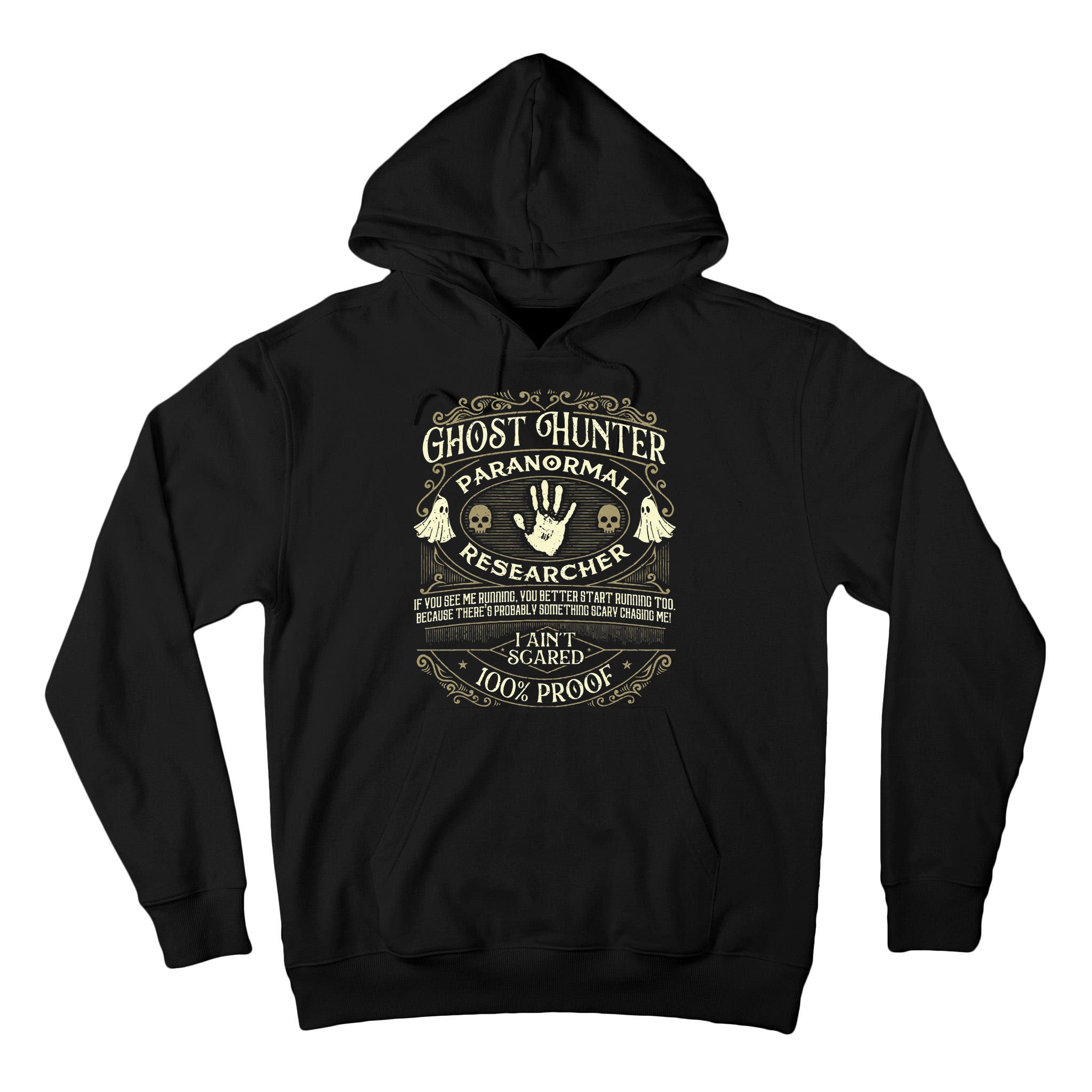 Ghost Hunter Ghost Hunting Halloween Paranormal Activity Tall Hoodie