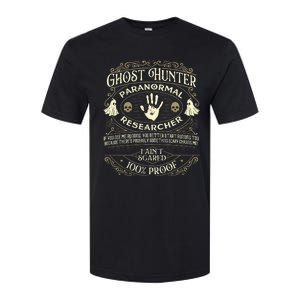 Ghost Hunter Ghost Hunting Halloween Paranormal Activity Softstyle CVC T-Shirt