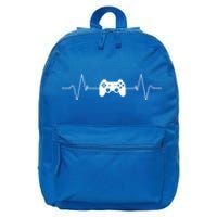 Gaming Heartbeat Gamer Gift Cute Gift 16 in Basic Backpack