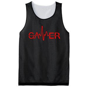 Gamer Heartbeat Mesh Reversible Basketball Jersey Tank