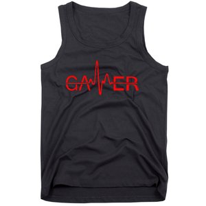 Gamer Heartbeat Tank Top