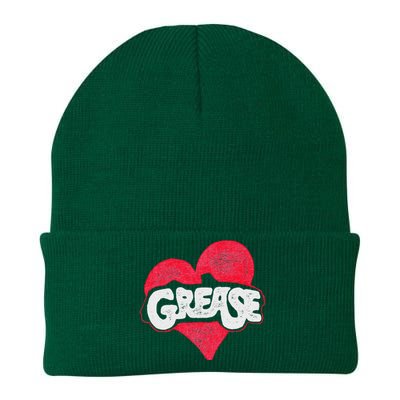 Grease Heart Knit Cap Winter Beanie