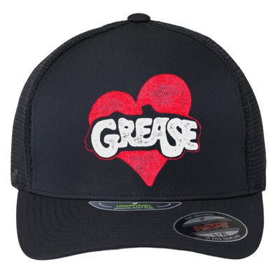 Grease Heart Flexfit Unipanel Trucker Cap