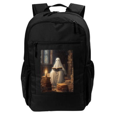Gothic Halloween Ghost Reading Book Window Dark Academia Backpack
