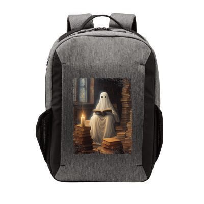 Gothic Halloween Ghost Reading Book Window Dark Academia Vector Backpack