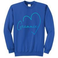 Grammie Heart Grandma Christmas MotherS Day Meaningful Gift Sweatshirt