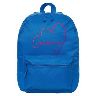 Grammie Heart Grandma Christmas MotherS Day Meaningful Gift 16 in Basic Backpack