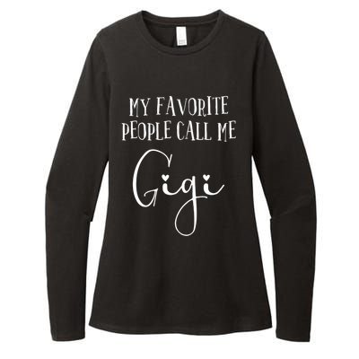 Gigi Heart Grandma Christmas Birthday MotherS Day Meaningful Gift Womens CVC Long Sleeve Shirt