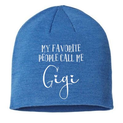 Gigi Heart Grandma Christmas Birthday MotherS Day Meaningful Gift Sustainable Beanie