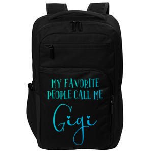 Gigi Heart Grandma Christmas Birthday MotherS Day Meaningful Gift Impact Tech Backpack