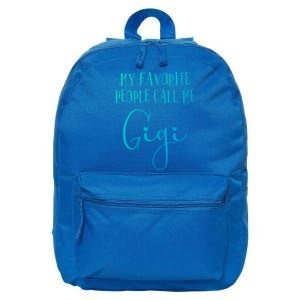 Gigi Heart Grandma Christmas Birthday MotherS Day Meaningful Gift 16 in Basic Backpack