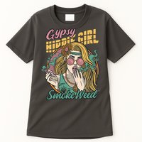Gypsy Hippie Girl Smoke Weed Retro Tall T-Shirt
