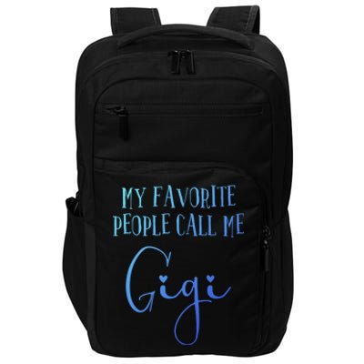 Gigi Heart Grandma Christmas Birthday MotherS Day Meaningful Gift Impact Tech Backpack