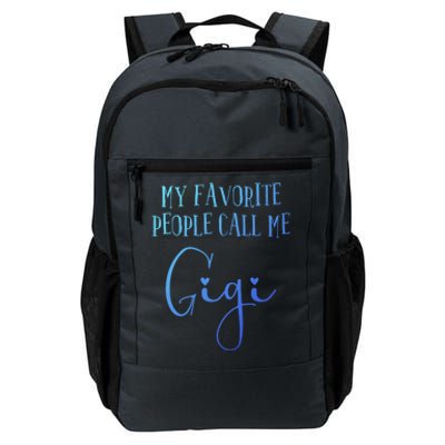 Gigi Heart Grandma Christmas Birthday MotherS Day Meaningful Gift Daily Commute Backpack