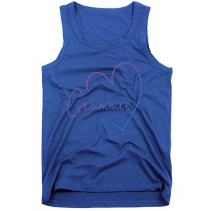 Grammie Heart Grandma Christmas MotherS Day Cool Gift Tank Top