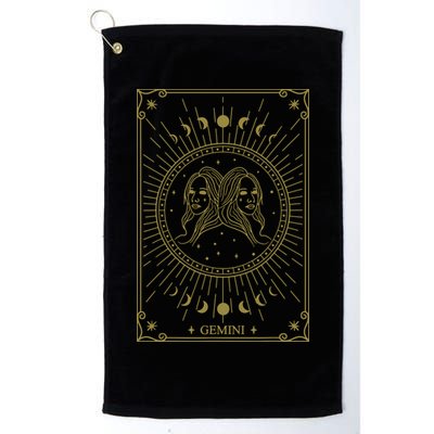 Gemini Horoscope Gemini Art Tee May June Birthday Gemini Golf Towel