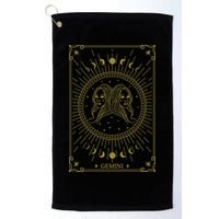 Gemini Horoscope Gemini Art Tee May June Birthday Gemini Golf Towel