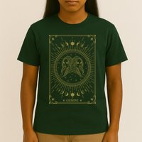 Gemini Horoscope Gemini Art Tee May June Birthday Gemini T-Shirt