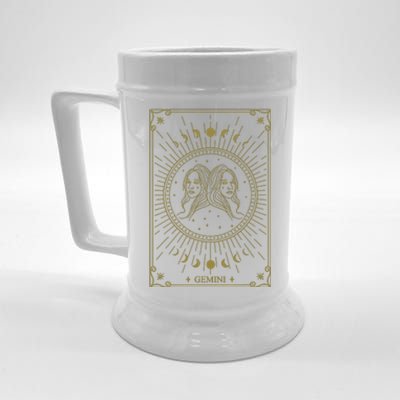 Gemini Horoscope Gemini Art Tee May June Birthday Gemini Beer Stein