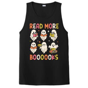 Groovy Halloween Ghost Read More Boooooks Librarian Teacher PosiCharge Competitor Tank