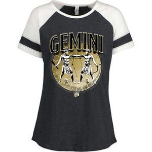 Gemini Horoscope Gemini Outfit May June Birthday Gemini Enza Ladies Jersey Colorblock Tee