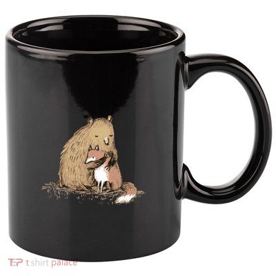Grizzly Hugs 11oz C Handle Ceramic Mug