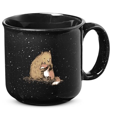 Grizzly Hugs 15oz Campfire Ceramic Mug