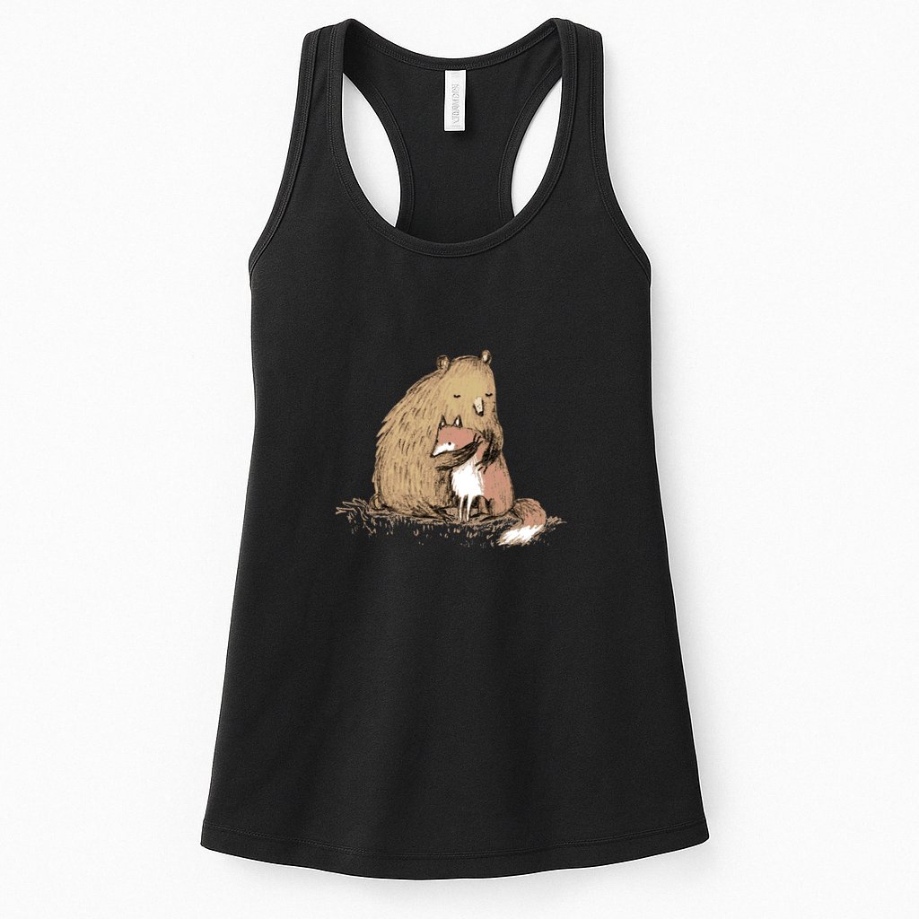 Grizzly Hugs Womens Tank Top