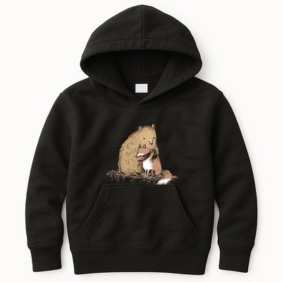 Grizzly Hugs Kids Hoodie